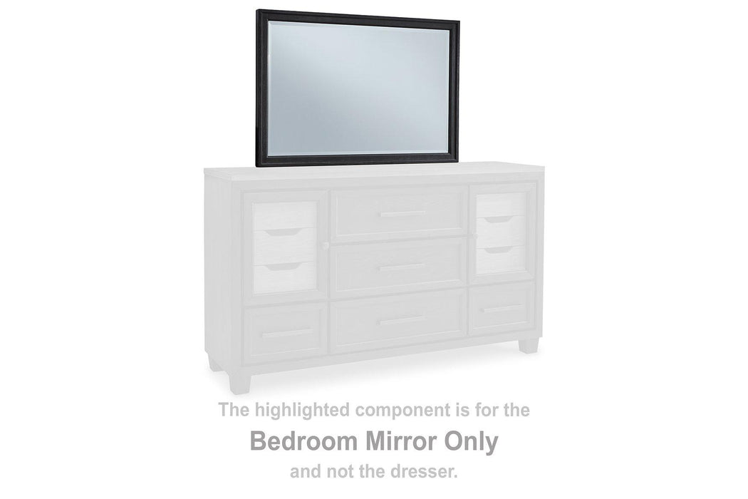 Foyland Dresser and Mirror - Bargain Furniture (Detroit, MI)