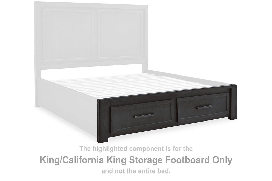 Foyland Panel Storage Bed - Bargain Furniture (Detroit, MI)