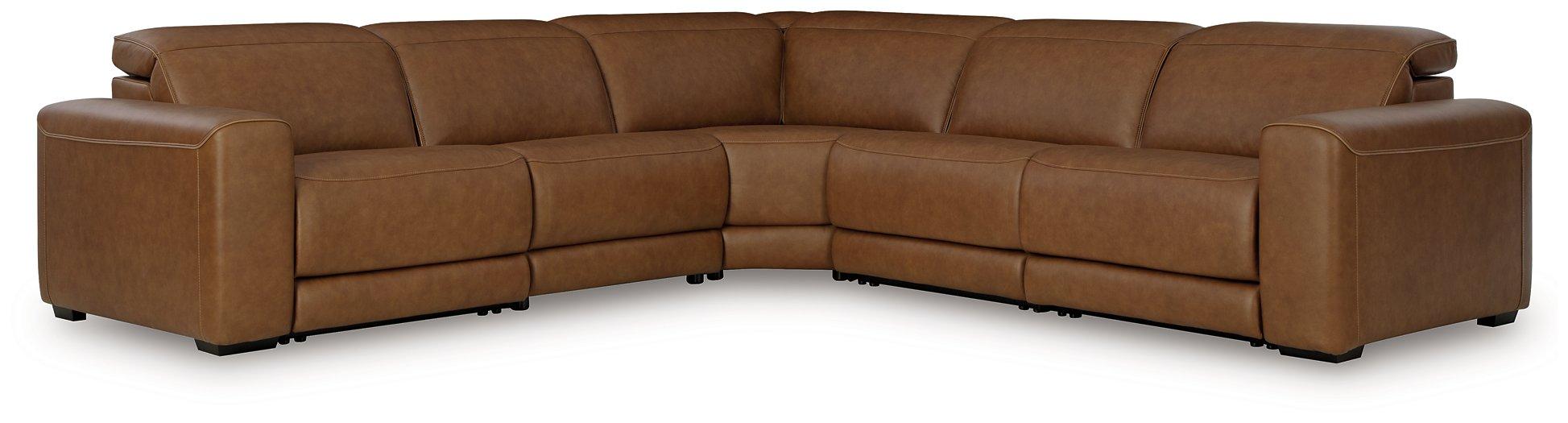 Magic Man Power Reclining Sectional - Bargain Furniture (Detroit, MI)