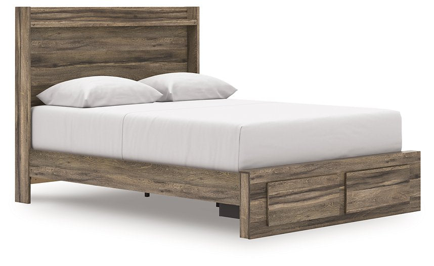 Elbrim Panel Storage Bed - Bargain Furniture (Detroit, MI)