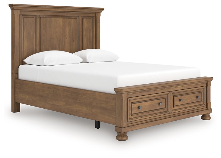 Feddinger Panel Storage Bed - Bargain Furniture (Detroit, MI)