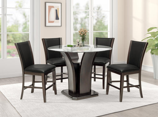 SANDY BROWN 5 PIECES DINING ROOM SET - Bargain Furniture (Detroit, MI)