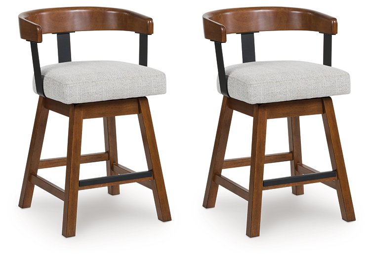 Ralene Counter Height Barstool (Set of 2) - Bargain Furniture (Detroit, MI)