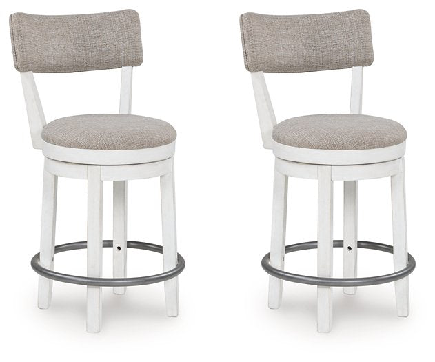 Robbinsdale Counter Height Barstool (Set of 2) - Bargain Furniture (Detroit, MI)