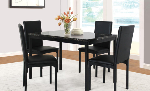 PERLA 5 PIECES DINING ROOM SET - Bargain Furniture (Detroit, MI)