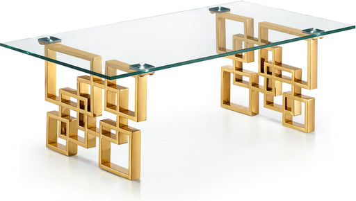 Pierre Gold Coffee Table - Bargain Furniture (Detroit, MI)