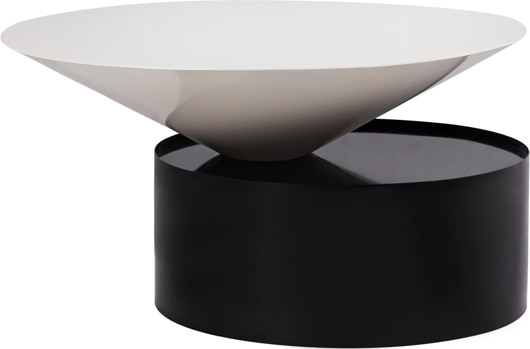 Damon White Coffee Table - Bargain Furniture (Detroit, MI)