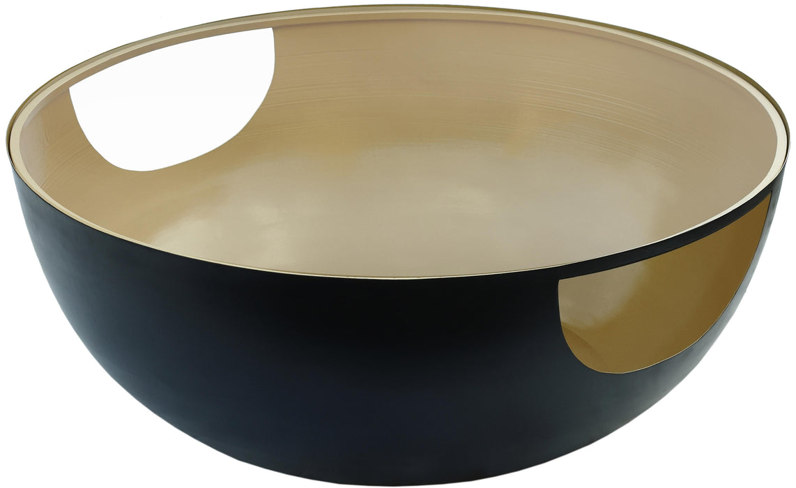 Doma Black / Gold Coffee Table - Bargain Furniture (Detroit, MI)