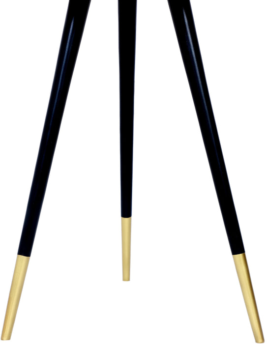 Reflection Gold / Black End Table - Bargain Furniture (Detroit, MI)