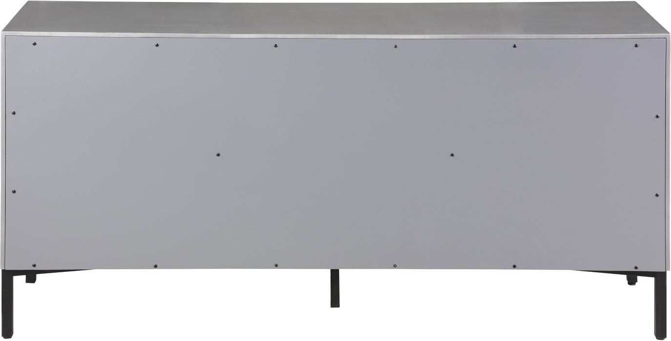 Glitz Antique Silver Sideboard/Buffet - Bargain Furniture (Detroit, MI)