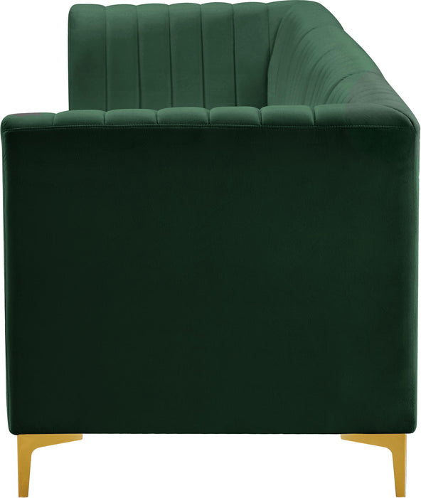 Alina Green Velvet Modular Sectional - Bargain Furniture (Detroit, MI)