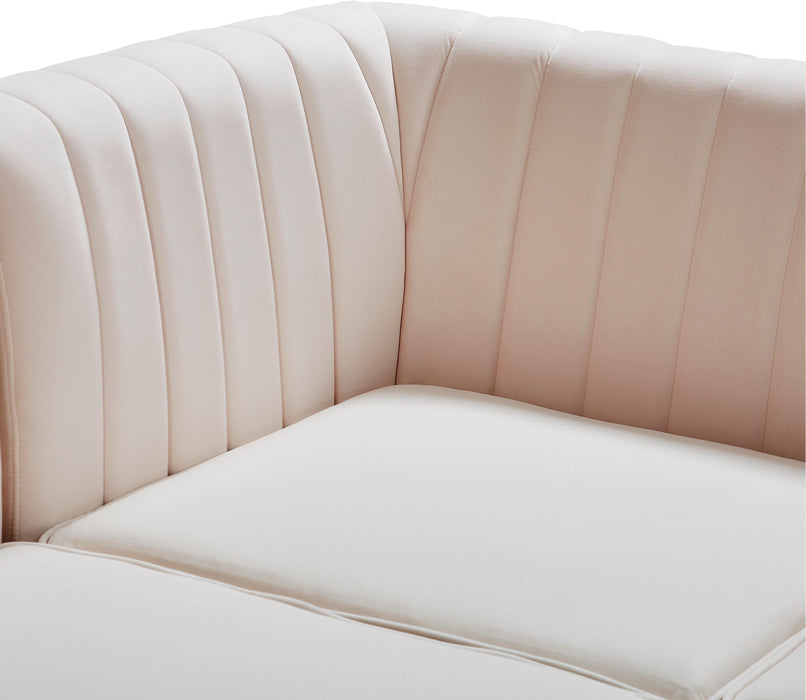 Alina Pink Velvet Modular Sectional - Bargain Furniture (Detroit, MI)
