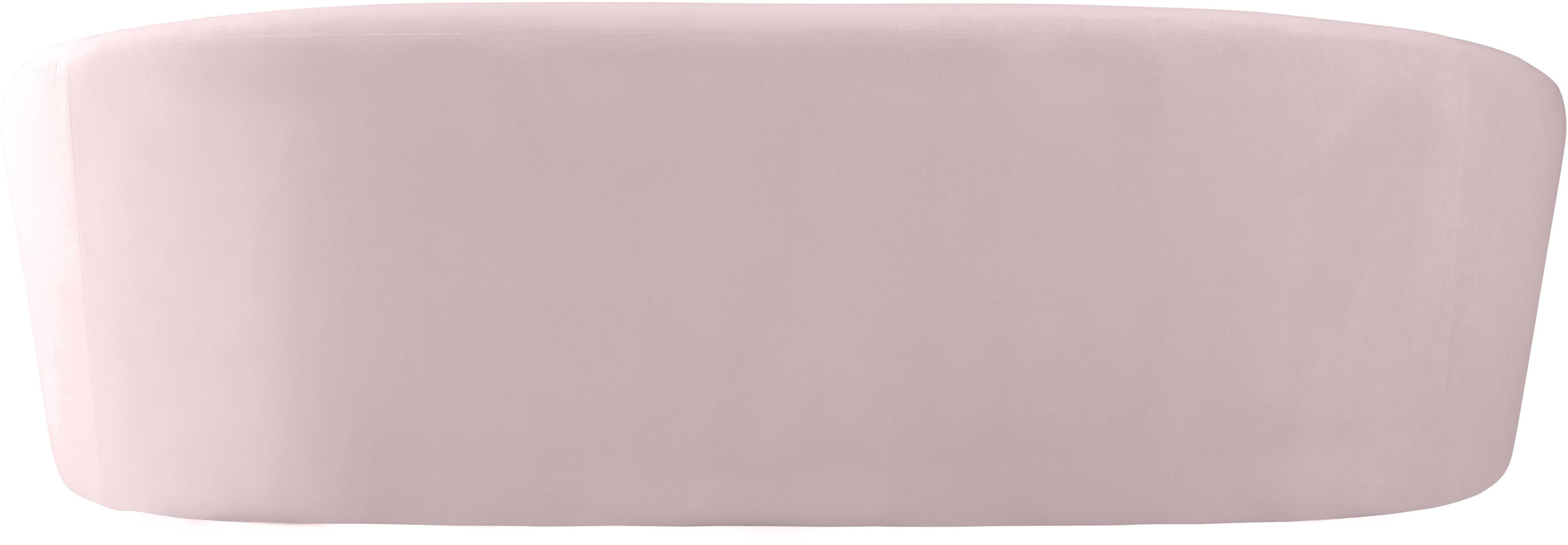 Riley Pink Velvet Sofa - Bargain Furniture (Detroit, MI)