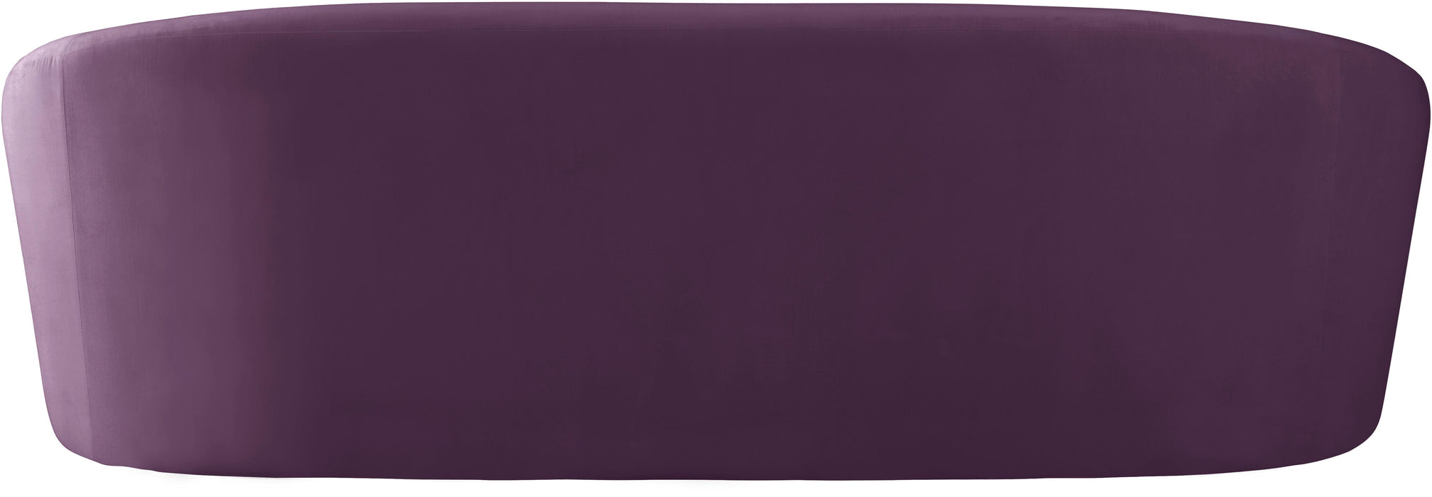 Riley Purple Velvet Sofa - Bargain Furniture (Detroit, MI)