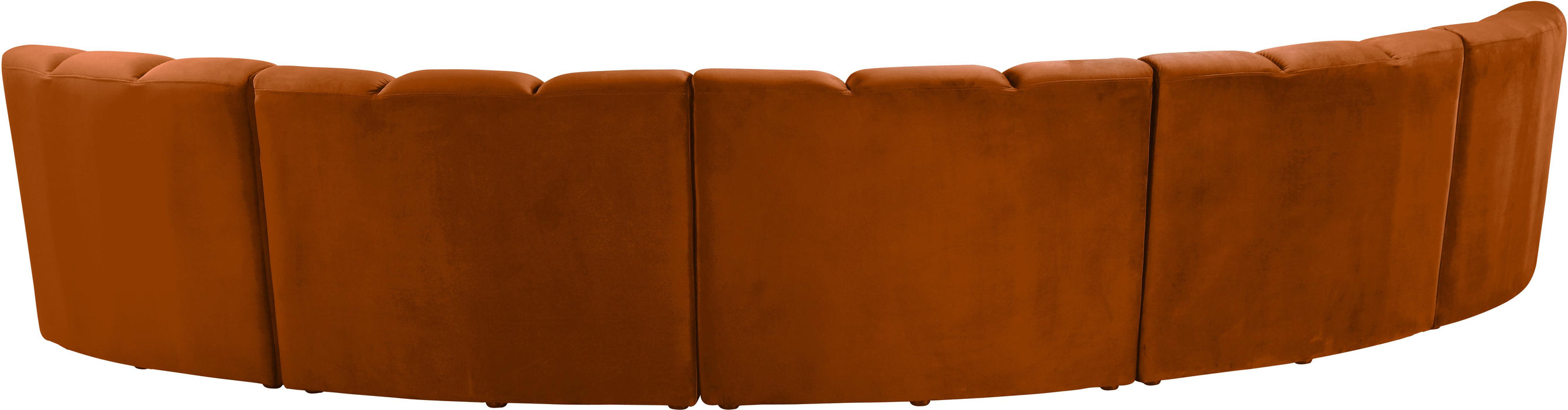 Infinity Cognac Velvet 5pc. Modular Sectional - Bargain Furniture (Detroit, MI)