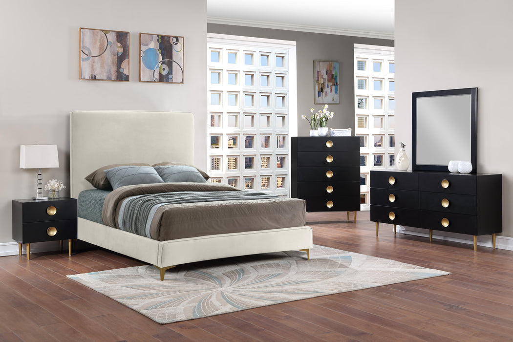 Zayne Black Mirror - Bargain Furniture (Detroit, MI)