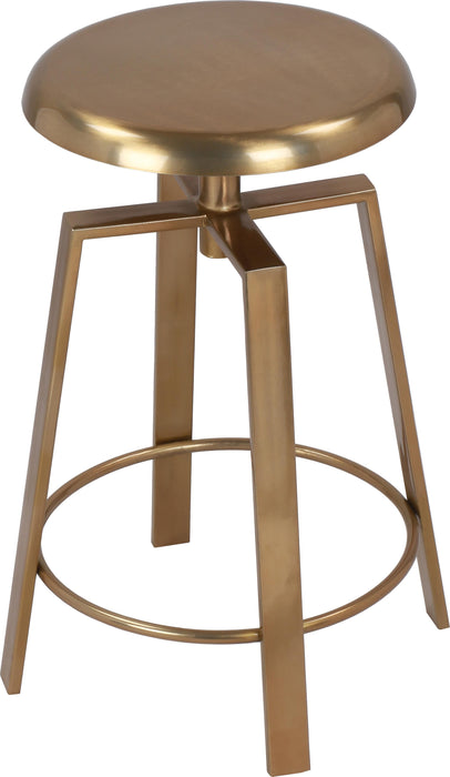 Lang Gold Counter/Bar Stool - Bargain Furniture (Detroit, MI)