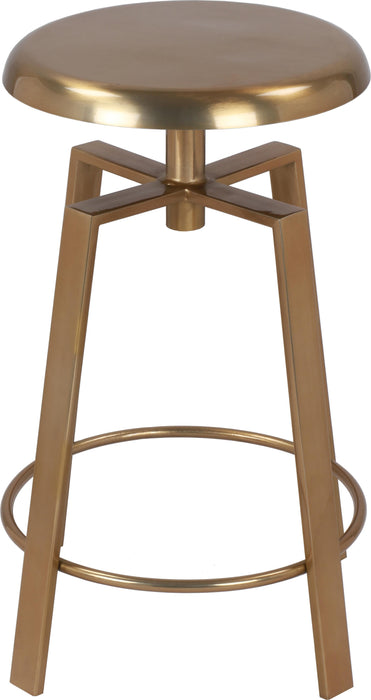 Lang Gold Counter/Bar Stool - Bargain Furniture (Detroit, MI)