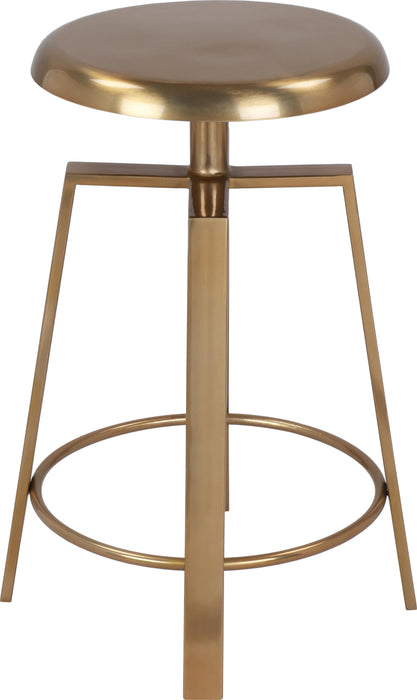 Lang Gold Counter/Bar Stool - Bargain Furniture (Detroit, MI)