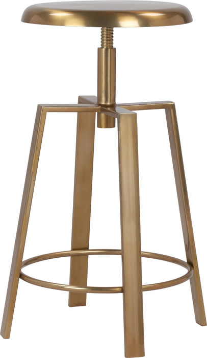 Lang Gold Counter/Bar Stool - Bargain Furniture (Detroit, MI)