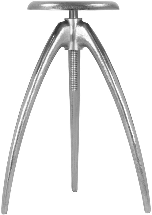 Clara Silver Counter/Bar Stool - Bargain Furniture (Detroit, MI)