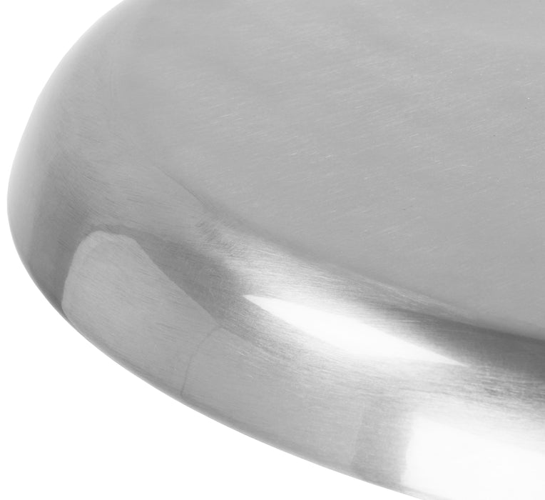 Lang Silver Counter/Bar Stool - Bargain Furniture (Detroit, MI)