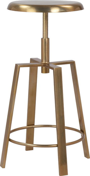 Lang Gold Counter/Bar Stool - Bargain Furniture (Detroit, MI)