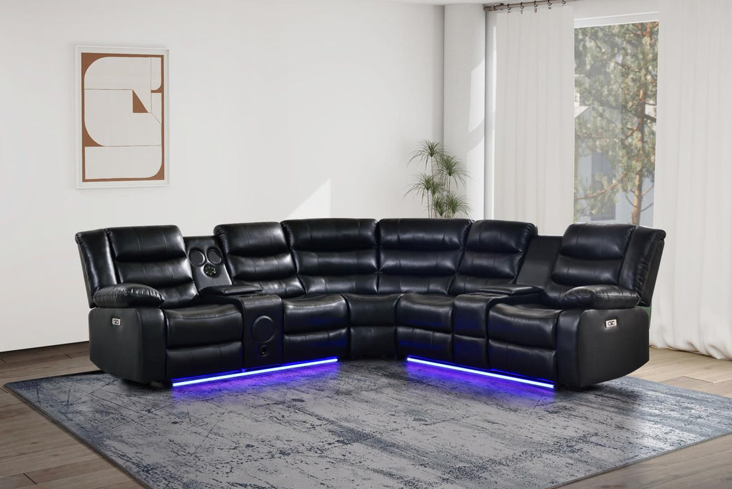 JOVI 3 PIECES POWER RECLINING SET - Bargain Furniture (Detroit, MI)