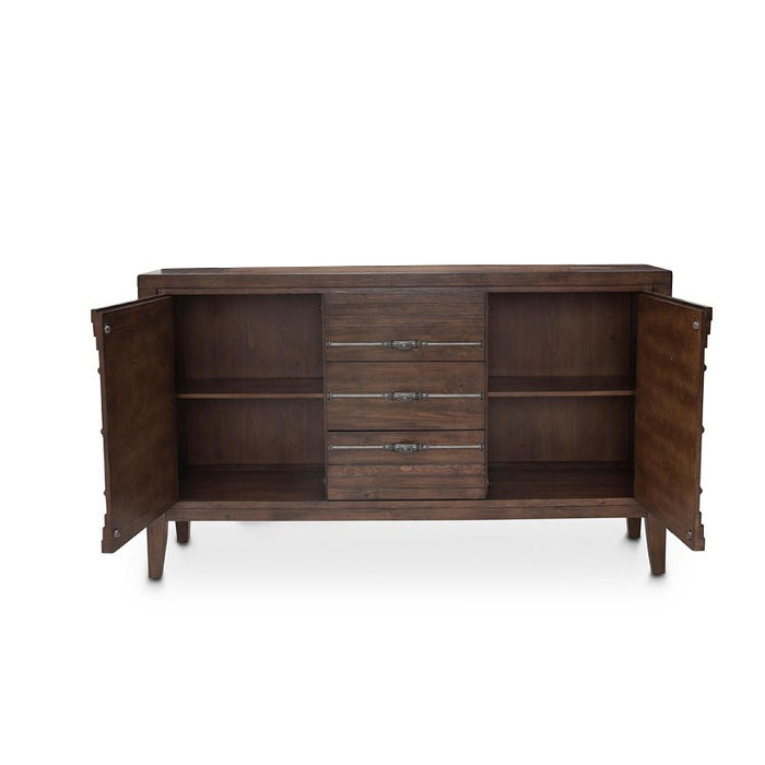 Aico Carrollton Sideboard in Rustic Ranch - Bargain Furniture (Detroit, MI)