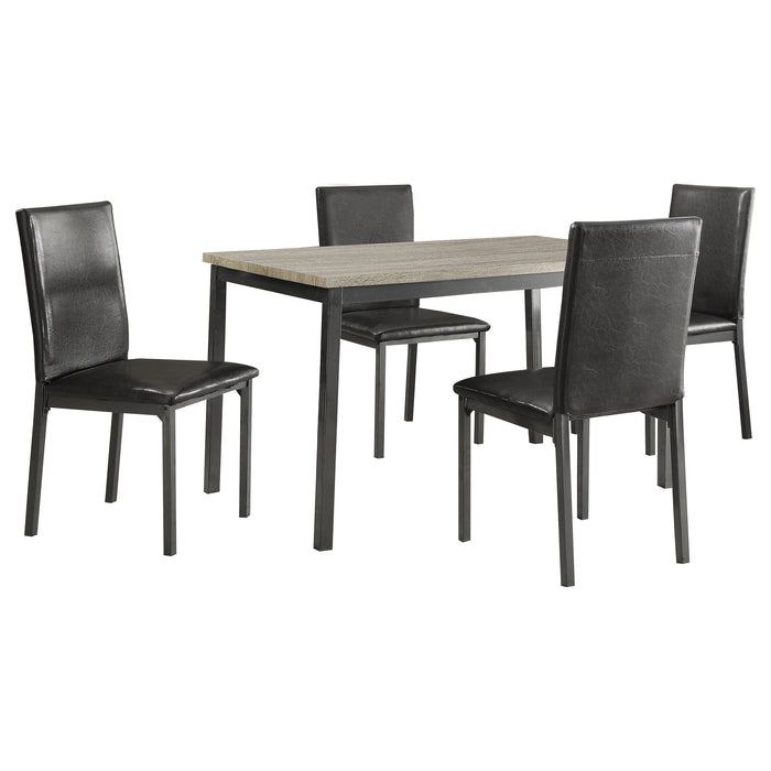 Garza 5 Pc Dining Sets - Bargain Furniture (Detroit, MI)