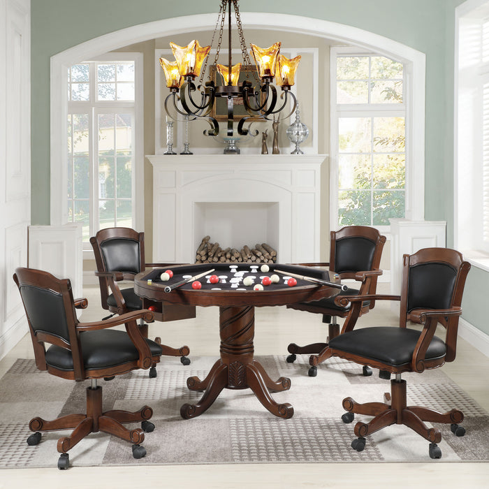 Turk 5 Pc Game Table Sets - Bargain Furniture (Detroit, MI)
