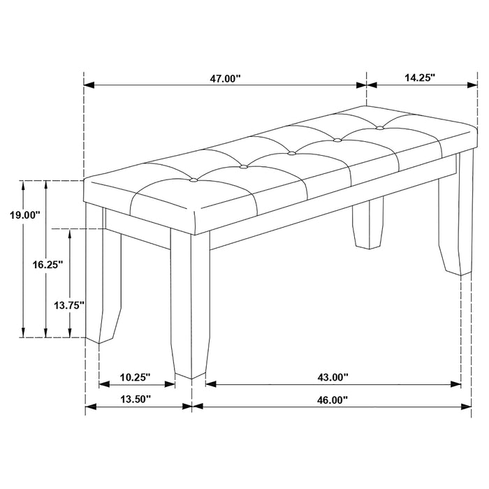 Dalila Dining Sets - Bargain Furniture (Detroit, MI)