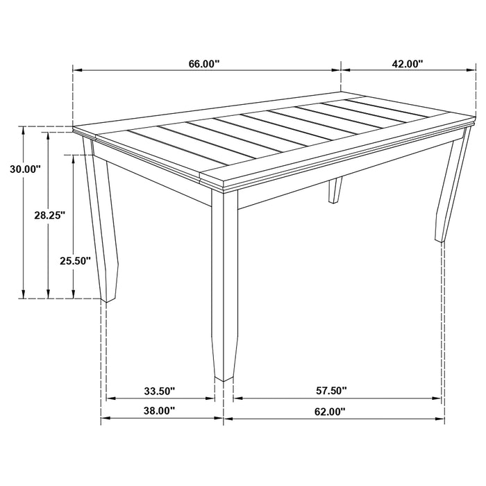 Dalila Dining Tables - Bargain Furniture (Detroit, MI)