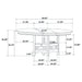 Lavon 5 Pc Counter Height Dining Sets - Bargain Furniture (Detroit, MI)