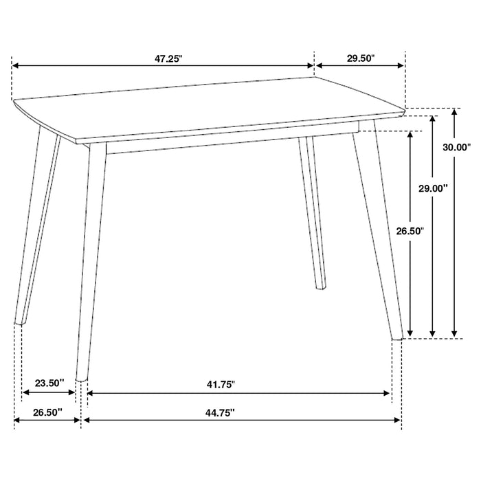 Kersey 5 Pc Dining Sets - Bargain Furniture (Detroit, MI)
