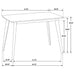 Kersey 5 Pc Dining Sets - Bargain Furniture (Detroit, MI)