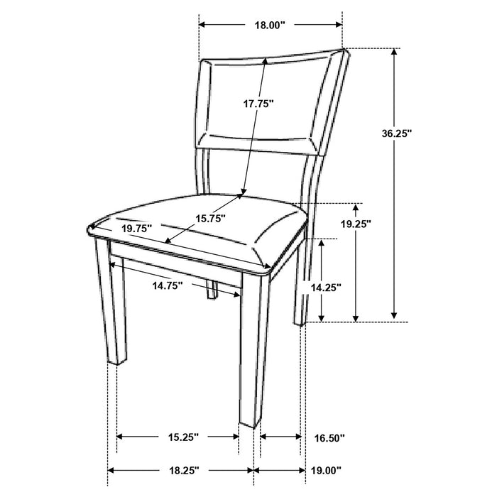 Sharon 5 Pc Dining Sets - Bargain Furniture (Detroit, MI)
