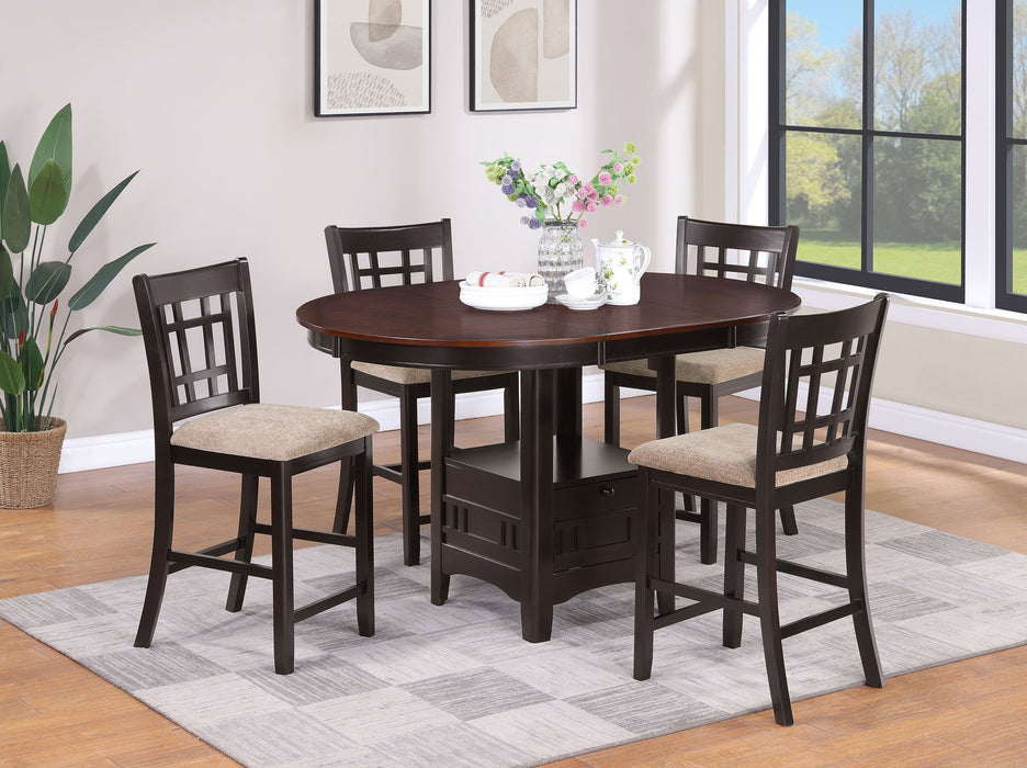 Lavon 5 Pc Counter Height Dining Sets - Bargain Furniture (Detroit, MI)
