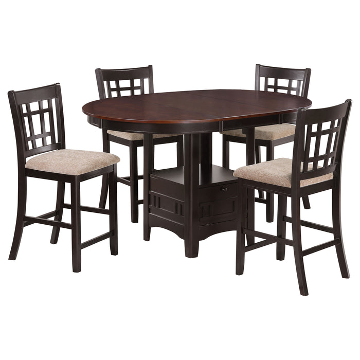 Lavon 5 Pc Counter Height Dining Sets - Bargain Furniture (Detroit, MI)