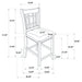Lavon 5 Pc Counter Height Dining Sets - Bargain Furniture (Detroit, MI)