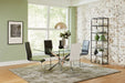Carmelo 5 Pc Dining Sets - Bargain Furniture (Detroit, MI)