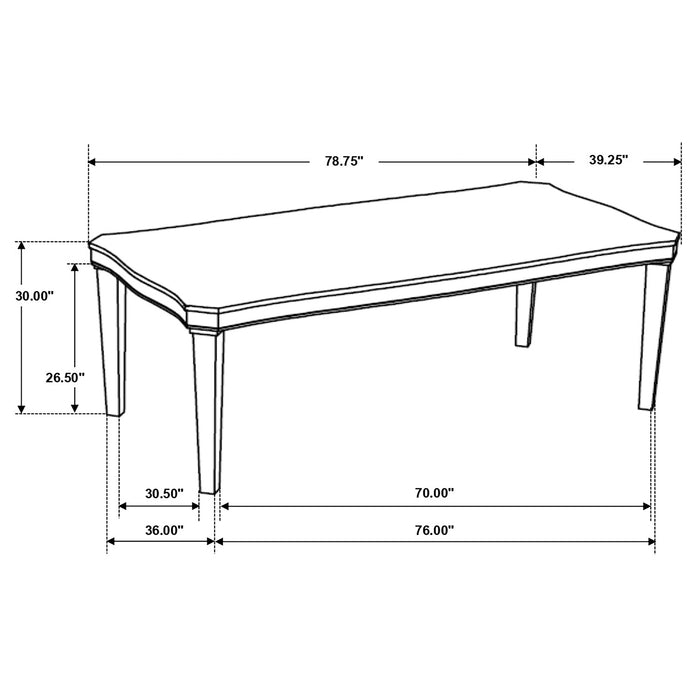 Ronnie Dining Sets - Bargain Furniture (Detroit, MI)