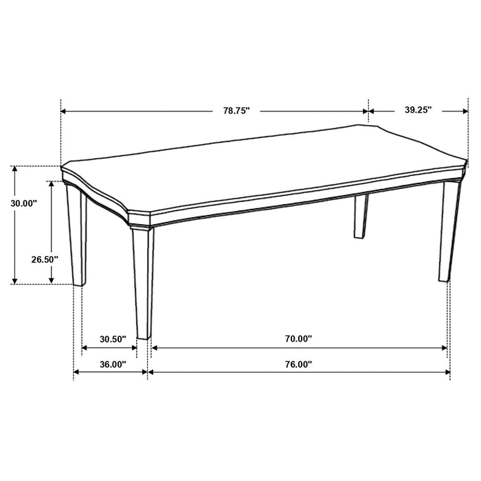 Ronnie Dining Sets - Bargain Furniture (Detroit, MI)