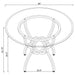 Aviano Dining Tables - Bargain Furniture (Detroit, MI)
