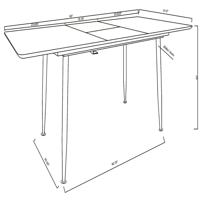 Horizon Dining Sets - Bargain Furniture (Detroit, MI)