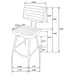 Partridge Counter Height Dining Sets - Bargain Furniture (Detroit, MI)