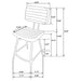 Partridge Counter Height Dining Sets - Bargain Furniture (Detroit, MI)