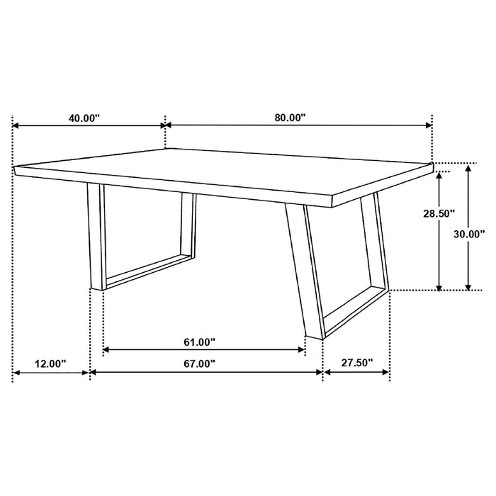 Misty Dining Sets - Bargain Furniture (Detroit, MI)