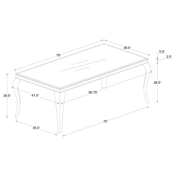 Carone 5 Dining Sets - Bargain Furniture (Detroit, MI)