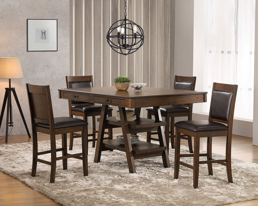 Dewey 5 Pc Counter Height Dining Sets - Bargain Furniture (Detroit, MI)